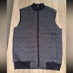 Michael Kors Charcoal Quilted Vest
